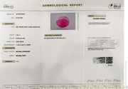 5.46/CT Natural Ruby Stone with Govt. Lab Certificate-16140S206353